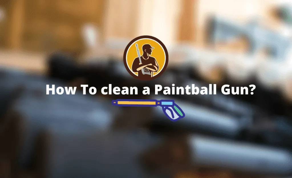 How To clean a Paintball Gun 1