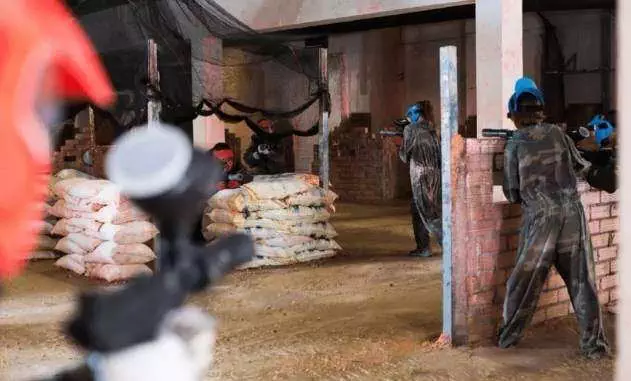 What is indoor paintball