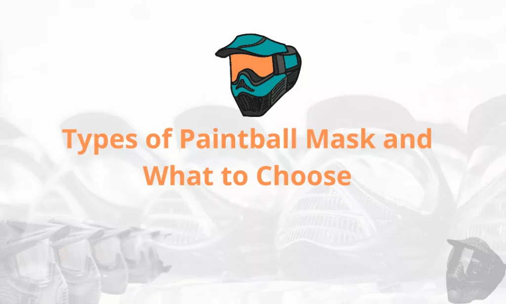 Paintball mask type